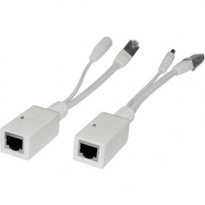 Premiertek Gigabit Passive PoE Injector and Splitter Kit - 10/100/1000Base-T Input Port(s) - 10/100/1000Base-T Output Port(s) PT-POE-GSPK