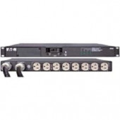 Eaton Powerware 8-Outlets 2.88kVA PDU - 8 x NEMA 5-20R - 2.88kVA - 1U Rack-mountable - RoHS, TAA Compliance PWATSL530005