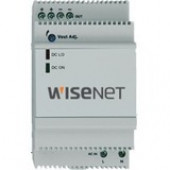 Hanwha Group Wisenet DIN Rail Mounting 33W Hardened Power Supply - DIN Rail - 120 V AC, 230 V AC Input - 12 VDC Output - 33 W - 80% Efficiency PWR-DR12033