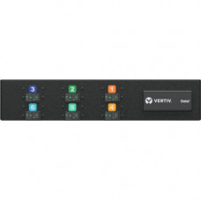 Vertiv Co Geist rPDU DU00X2R1-24CF17-2S02A9H00-S 24-Outlets PDU - Basic - Universal Input - 24 x Combination C13/C19 - 240 V AC, 415 V AC - 2U - Horizontal - Rack-mountable, Cabinet-mountable - Rack-mountable - TAA Compliance U1077