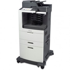 Lexmark MX811 MX811DME Laser Multifunction Printer - Monochrome - Copier/Fax/Printer/Scanner - 63 ppm Mono Print - 1200 x 1200 dpi Print - Automatic Duplex Print - Upto 35000 Pages Monthly - 1200 sheets Input - Color Scanner - 600 dpi Optical Scan - Monoc