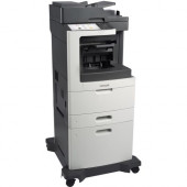 Lexmark MX812 MX812DXE Laser Multifunction Printer - Monochrome - Copier/Fax/Printer/Scanner - 70 ppm Mono Print - 1200 x 1200 dpi Print - Automatic Duplex Print - Upto 300000 Pages Monthly - 2750 sheets Input - Color Scanner - 600 dpi Optical Scan - Mono