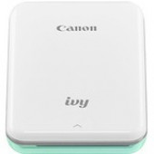 Canon IVY Zero Ink Printer - Color - Photo Print - Portable - Mint Green - 50 Second Photo - 313 x 400 dpi - Bluetooth - USB 3204C002