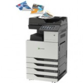 Lexmark CX920 CX924dte Laser Multifunction Printer - Color - TAA Compliant - Copier/Fax/Printer/Scanner - 65 ppm Mono/65 ppm Color Print - 1200 x 1200 dpi Print - Automatic Duplex Print - Upto 275000 Pages Monthly - 2150 sheets Input - Color Flatbed Scann