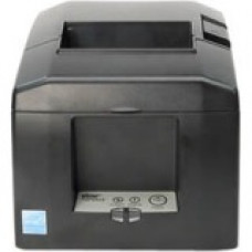 Star Micronics TSP654II AirPrint-24 GRY US Desktop Direct Thermal Printer - Monochrome - Receipt Print - Ethernet - 3.15" Print Width - 11.81 in/s Mono - 203 dpi - Wireless LAN - TAA Compliance 39481870