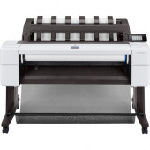 HP Designjet T1600 PostScript Inkjet Large Format Printer - 36" Print Width - Color - Printer - 6 Color(s) - 19.3 Second Color Speed - 2400 x 1200 dpi - Ethernet - Bond Paper, Coated Paper, Heavyweight Coated Paper, Super Heavyweight Plus Matte, Colo