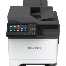 Lexmark CX625ade Laser Multifunction Printer - Color - Copier/Fax/Printer/Scanner - 40 ppm Mono/40 ppm Color Print - 2400 x 600 dpi Print - Automatic Duplex Print - Upto 100000 Pages Monthly - 251 sheets Input - Color Scanner - 1200 dpi Optical Scan - Col