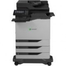 Lexmark CX820 CX820dtfe Laser Multifunction Printer - Color - Copier/Fax/Printer/Scanner - 52 ppm Mono/52 ppm Color Print - 2400 x 600 dpi Print - Automatic Duplex Print - Upto 200000 Pages Monthly - 1750 sheets Input - Color Scanner - 1200 dpi Optical Sc