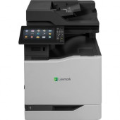 Lexmark CX825 CX825DE Laser Multifunction Printer - Color - Copier/Fax/Printer/Scanner - 55 ppm Mono/55 ppm Color Print - 2400 x 600 dpi Print - Automatic Duplex Print - Upto 250000 Pages Monthly - 650 sheets Input - Color Scanner - 1200 dpi Optical Scan 