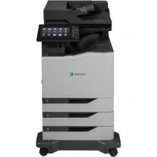 Lexmark CX825 CX825dte Laser Multifunction Printer - Color - TAA Compliant - Copier/Fax/Printer/Scanner - 55 ppm Mono/55 ppm Color Print - 2400 x 600 dpi Print - Automatic Duplex Print - Upto 250000 Pages Monthly - 1750 sheets Input - Color Scanner - 1200