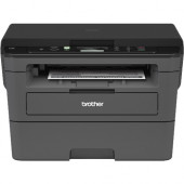 Brother HL-L2390DW Monochrome Laser Printer with Convenient Flatbed Copy & Scan, Duplex and Wireless Printing - Copier/Printer/Scanner - 32 ppm Mono Print - 2400 x 600 dpi Print - Automatic Duplex Print - 1 x Input Tray 250 Sheet, 1 x Manual Feed Slot