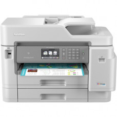 Brother MFC-J5945DW INKvestment Tank Color Inkjet All-in-One Printer with Wireless, Duplex Printing, NFC and Up to 1-Year of Ink In-box - Copier/Fax/Printer/Scanner - 35 ppm Mono/27 ppm Color Print - 4800 x 1200 dpi Print - Automatic Duplex Print - Upto 3