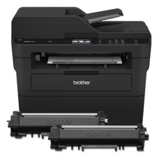 Brother MFC-L2750DWXL Mono Laser MFP (36 ppm) (256 MB) (8.5" x 14") (2400 x 600 dpi) (Duty Cycle 10000) (p/s/c/f) (Duplex) (USB) (Ethernet) (Wireless) (Touchscreen) (250 Sheet Input) (50 Sheet ADF) MFC-L2750DWXL