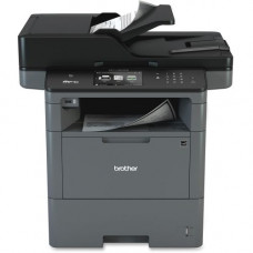 Brother MFC-L6800DW Laser Multifunction Printer - Monochrome - Duplex - Copier/Fax/Printer/Scanner - 48 ppm Mono Print - 1200 x 1200 dpi Print - 4.9" LCD Touchscreen - Gigabit Ethernet - Wireless LAN - USB 2.0 MFCL6800DW