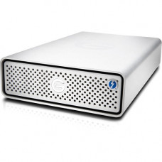 Western Digital G-Technology G-DRIVE GDRETB3U3NB80001BDB 7.81 TB Hard Drive - External - Desktop - Thunderbolt 3, USB 3.1 Type C - 7200rpm - Silver - 1 Pack - Retail 0G05373