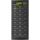 Aleratec 1:7 DVD/CD Copy Tower Duplicator - StandaloneDVD-ROM, DVD-Writer - 22x DVD+R, 22x DVD-R, 8x DVD+R, 8x DVD-R, 48x CD-R - 8x DVD+RW, 6x DVD-RW, 32x CD-RW - 48 CD Write/32 CD Rewrite22 DVD Write/8 DVD Rewrite-RoHS Compliance 260182