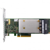 Lenovo ThinkSystem RAID 9350-16i 4GB Flash PCIe 12Gb Adapter - 12Gb/s SAS - PCI Express 3.0 x8 - Plug-in Card - RAID Supported - 0, 1, 5, 10, 50, 60, JBOD RAID Level - 4x Mini-SAS HD x4 (SFF-8643) - 16 Total SAS Port(s) - 16 SAS Port(s) Internal - PC, Lin