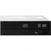 HPE DVD-Writer - 1 x Pack - Black - DVD-RAM/&#177;R/&#177;RW Support - 40x CD Read/40x CD Write/24x CD Rewrite - 16x DVD Read/16x DVD Write/8x DVD Rewrite - Double-layer Media Supported - SATA/150 - 5.25" - 1/2H 624192-B21