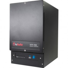 ioSafe 1019+ SAN/NAS Storage System (2 Years DRS) - Intel Celeron J3455 Quad-core (4 Core) 1.50 GHz - 5 x HDD Supported - 70 TB Supported HDD Capacity - 5 x HDD Installed - 70 TB Installed HDD Capacity - 5 x SSD Supported - 0 x SSD Installed - 8 GB RAM DD