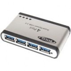 Bytecc BT-UH340 4-port USB Hub - USB - External - 4 USB Port(s) - 4 USB 3.0 Port(s) BT-UH340