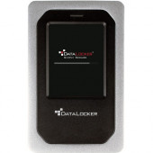 Datalocker DL4 FE 2 TB Portable Hard Drive - External - TAA Compliant - USB 3.2 Type C - 256-bit Encryption Standard - 3 Year Warranty DL4-2TB-FE