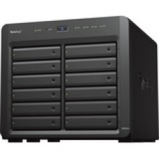 Synology DiskStation DS3622xs+ SAN/NAS Storage System - 1 x Intel Xeon D-1531 Hexa-core (6 Core) 2.20 GHz - 12 x HDD Supported - 0 x HDD Installed - 12 x SSD Supported - 0 x SSD Installed - 16 GB RAM DDR4 SDRAM - Serial ATA Controller - RAID Supported 0, 