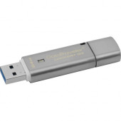 Kingston 64GB DataTraveler Locker+ G3 USB 3.0 Flash Drive - 64 GB - USB 3.0 - Silver - 1/Pack - Encryption Support, Password Protection, Drop Proof DTLPG3/64GB