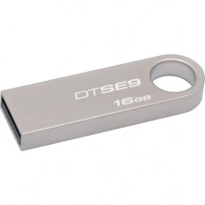 Kingston 16GB DataTraveler SE9 USB 2.0 Flash Drive - 16 GB - USB 2.0 - 5 Year Warranty DTSE9H/16GBZBK