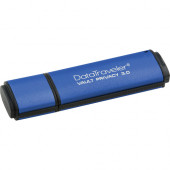 Kingston 16GB DataTraveler Vault Privacy 3.0 Flash Drive - 16 GB - USB 3.0 - 165 MB/s Read Speed - 22 MB/s Write Speed DTVP30/16GBCL