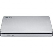 LG GP70NS50 Portable DVD-Writer - DVD-RAM/&#177;R/&#177;RW Support - 24x CD Read/24x CD Write/24x CD Rewrite - 8x DVD Read/8x DVD Write/8x DVD Rewrite - Double-layer Media Supported - USB 2.0 - SATA GP70NS50