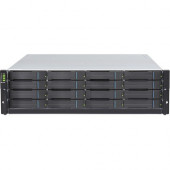 Infortrend EonStor GS 3016 SAN/NAS Storage System - 16 x HDD Supported - 16 x HDD Installed - 160 TB Installed HDD Capacity - 16 x SSD Supported - 2 x 12Gb/s SAS Controller - RAID Supported 0, 1, 3, 5, 6, 10, 30, 50, 60 - 16 x Total Bays - 16 x 2.5"/