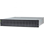 Infortrend EonStor GS 4024B SAN/NAS Storage System - 24 x HDD Supported - 24 x SSD Supported - 2 x 12Gb/s SAS Controller - RAID Supported 0, 1, 3, 5, 6, 10, 30, 50, 60, 0+1 - 24 x Total Bays - 24 x 2.5"/3.5" Bay - - CIFS/SMB, AFP, NFS, FTP, FXP,