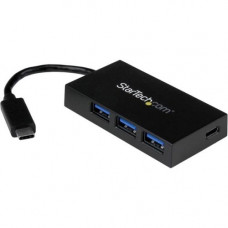 Startech.Com USB C Hub - 4 Port USB-C to USB-A (3x) and USB-C (1x) - Bus Powered USB Hub - USB Type C Hub - Port Expander - USB Type C - External - 4 USB Port(s) - 4 USB 3.1 Port(s) HB30C3A1CFB