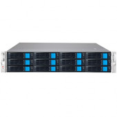 Sans Digital EliteNAS EN212L12DT SAN/NAS Storage System - Intel Quad-core (4 Core) - 12 x HDD Supported - 96 TB Supported HDD Capacity - 8 GB RAM DDR4 SDRAM - 12Gb/s SAS Controller - RAID Supported 0, 1, 3, 5, 6, 10, 50, 60, Hot Spare, JBOD - 12 x Total B