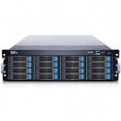 Sans Digital EliteRAID ER316UTI6G DAS/SAN Array - 16 x HDD Supported - 128 TB Supported HDD Capacity - Serial ATA Controller0, 1, 3, 5, 6, 10, 30, 50, 60, 1E, JBOD - 16 x Total Bays - 16 x 3.5" Bay - Gigabit Ethernet - 3U - Rack-mountable KT-ER316UTI