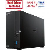 Buffalo LinkStation 710D 8TB Hard Drives Included (1 x 8TB, 1 Bay) - Hexa-core (6 Core) 1.30 GHz - 1 x HDD Supported - 1 x HDD Installed - 8 TB Installed HDD Capacity - 2 GB RAM - Serial ATA/600 Controller - 1 x Total Bays - 2.5 Gigabit Ethernet - 3 USB P