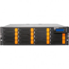 Rocstor 12Gb SAS 16-Bay Redundant RAID Storage - 16 x HDD Supported - 128 TB Installed HDD Capacity - 16 x SSD Supported - 1 x 6Gb/s SAS Controller - RAID Supported - 16 x Total Bays - Ethernet - NTP, SNMP - 3U - Rack-mountable R3USDSS6-S128