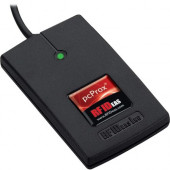 RF IDeas pcProx Smart Card Reader - Contactless - Wireless - Radio Frequency - 3" Operating Range - Serial Black - TAA Compliance RDR-6081AK5