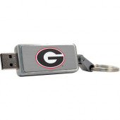 CENTON 16GB Keychain V2 USB 2.0 University of Georgia - 16 GB - USB 2.0 - 1 Year Warranty S1-U2K1CUGA-16G