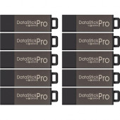 CENTON 2 GB DataStick Pro USB 2.0 Flash Drive - 2 GB - USB 2.0 - Gray - 25Pack S1-U2P1-2G25PK