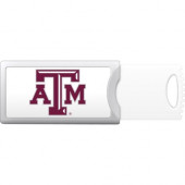 CENTON 32GB Push USB 2.0 Texas A&M University - 32 GB - USB 2.0 - Retractable S1-U2P1CTAM-32G