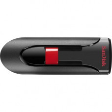 Sandisk 256GB Cruzer Glide USB2.0 Flash Drive - 256 GB - USB 2.0 - Black, Red - 1/Pack - 128-bit AES SDCZ60-256G-A46