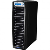 Vinpower Digital SharkBluCP BD CopyProtection Blu-ray/DVD/CD Tower Duplicator - Standalone - 12 x Blu-ray Writer - 500 GB HDD40 CD Write/24 CD Rewrite12 BD Write/2 BD Rewrite16 DVD Write/8 DVD Rewrite - USB SHARKBLUCP-S12T-BK