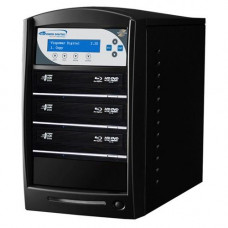 Vinpower Digital SharkNet-3T-BD 1:3 BD/CD/DVD Duplicator - Standalone - BD-Writer - 8x BD-R, 8x BD-R, 16x DVD-R, 16x DVD+R, 4x DVD-R, 4x DVD+R, 32x CD-R - 2x BD-RE, 2x BD-RE, 6x DVD-R/RW, 8x DVD+R/RW, 32x CD-RW - USB - RoHS Compliance SHARKNET-3T-BD-BK