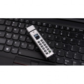 Datalocker K350 64 GB Encrypted USB Drive - 64 GB - USB 3.2 (Gen 1) Type A, USB 2.0 Type A - 190 MB/s Read Speed - 190 MB/s Write Speed - 256-bit AES - 3 Year Warranty - TAA Compliant SK350-064-FE