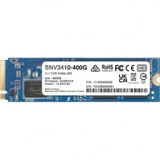 Synology SNV3000 SNV3410-400G 400 GB Solid State Drive - M.2 2280 Internal - PCI Express NVMe (PCI Express NVMe 3.0 x4) - 491 TB TBW - 3000 MB/s Maximum Read Transfer Rate SNV3410-400G