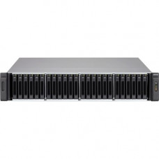 QNAP 24-bay 2.5" SAS/SATA-Enabled Unified Storage - Intel Xeon E3-1245 v2 Quad-core (4 Core) 3.40 GHz - 24 x HDD Supported - 8 GB RAM DDR3 SDRAM - 6Gb/s SAS, Serial ATA/600 Controller - RAID Supported - 24 x Total Bays - 24 x 2.5" Bay - 2 x Tota