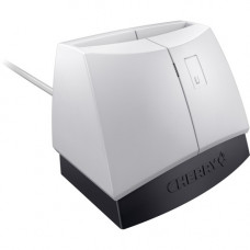 CHERRY ST-1144 Smart Card Reader - USB - White/Black - TAA Compliant - One Handed Operation - TAA Compliance ST-1144UB