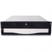 Sans Digital AccuRAID AR316T6R - 3U 16 Bay 6xGbE iSCSI to SAS/SATA RAID Rackmount System - 16 x HDD Supported - 8 TB Supported HDD Capacity - 1 x iSCSI Controller0, 1, 3, 5, 6, 30, 50, 60, 0+1, JBOD, 1, 0+1, 3, 5, 6, 30, 50, 60, JBOD - 16 x Total Bays - 1