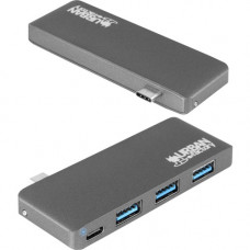 Urban Factory Type-C Hub 3xUSB 3.0 - USB Type C - External - 3 USB Port(s) - 3 USB 3.0 Port(s) - PC, Mac TCH03UF